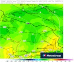 Im NO warm, im SW kühl Im NO warm, im SW kühl