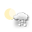licht bewolkt, sneeuwbui