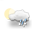 wolkig, Schneeregenschauer